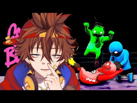 THE FUNNIEST GANG BEASTS MOMENTS (ft. TOeKA and Kai)