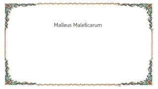 Avantasia - Malleus Maleficarum Lyrics