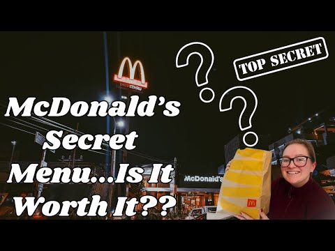 McDonald’s Secret Menu...Was It Worth It? 🍔🤫 