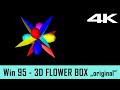 Windows 95 Screensaver 3D Flower Box 4K