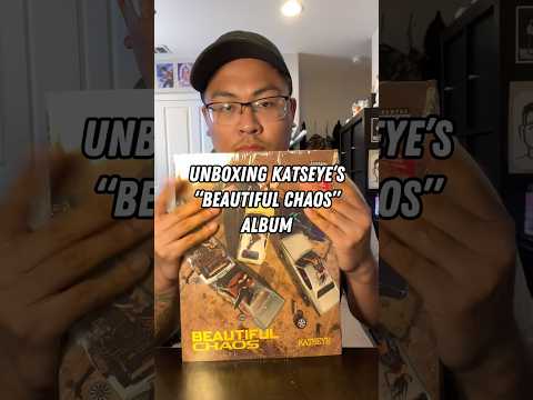 Unboxing KATSEYE’s “Beautiful Chaos” album. 🥀 #katseye #katseyealbum #beautifulchaos #eyekons