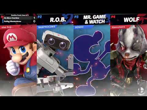 The Climb Doubles Winners Semis - No More Overtime (Red) vs. Rolling Masterpieces (Blue)