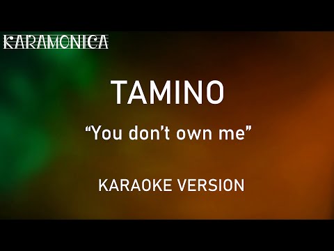 You don't own me - by Tamino - Karaoke version