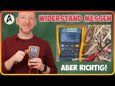 Widerstände messen - Aber richtig! (Multimeter-Basics)