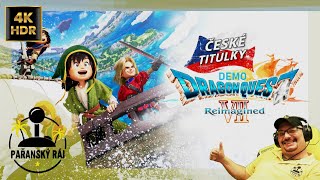 DRAGON QUEST VII Reimagined - Demo | Gameplay nového JRPG s naší češtinou z PC | CZ 4K60 HDR