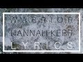 Hannah Kerr Warrior - Lyrics