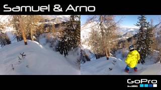 preview picture of video 'Freeride Ovronnaz [double Gopro edit.]'