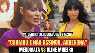 MENDIGATA DISPARA DESAFIO PARA ALINE MINEIRO E DÉBORA ALBUQUERQUE! 🔥