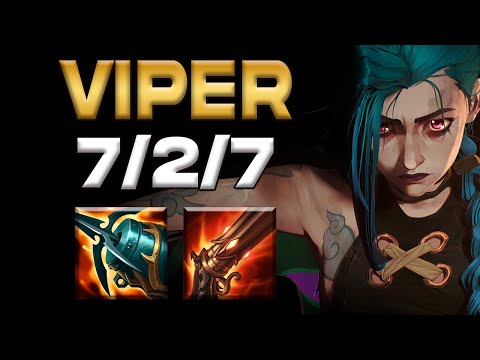 Viper Jinx vs Aphelios / LOL KR Challenger Patch 12.12