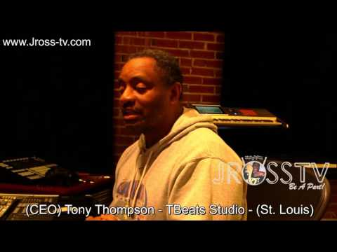 James Ross @ TBeats Studio - "Walk Thru With Tony Thompson" - www.Jross-tv.com