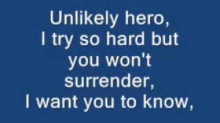 The Hoosiers - Unlikely Hero (With Lyrics)