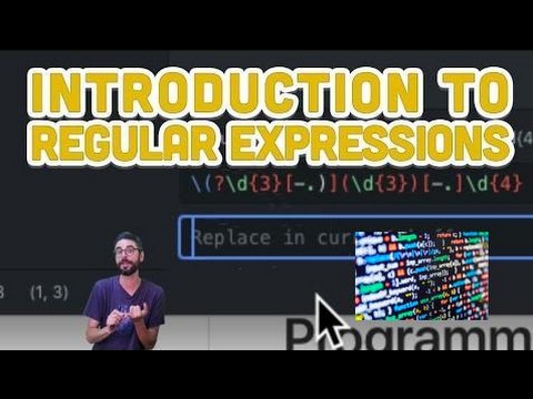 [Programming For Beginners] 2.1: Introduction to Regular Expressions - Programming from A to Z