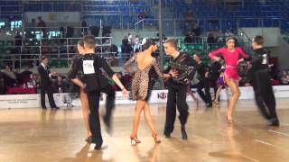 Mistrzostwa Polski Elbląg 2014 14-15 Latin 1/4 Jive 2 Pakuła Filip Bińkowska Alicja