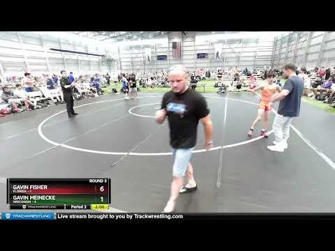 88 Lbs Round 3 (8 Team) - Gavin Fisher, Florida Vs Gavin Meinecke, Wisconsin 1d53