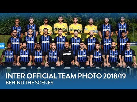 INTER OFFICIAL TEAM PHOTO 2018/19 | Behind The Scenes