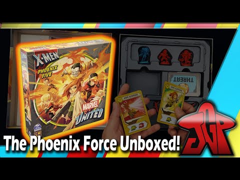 Marvel United: X-Men – Phoenix Five unboxing