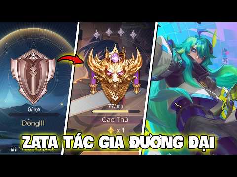 VUX SUMMARIZES 100 HOURS OF ZATA, A CONTEMPORARY AUTHOR, FROM BRONZE TO MASTER PLAYER IN ARENA OF...