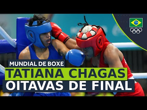 MUNDIAL DE BOXE FEMININO 2023 - Tati Chagas (54kg) disputa as oitavas de final