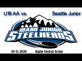 Idaho Jr.Steelheads U18AA vs. Seattle Junior 10/31/2020