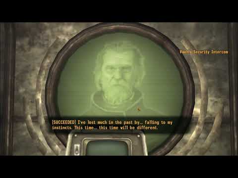 What Happens To Father Elijah After He's Trapped In The Sierra Madre Vault?