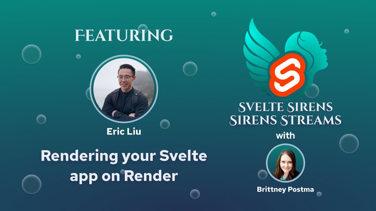 Rendering your Svelte app on Render