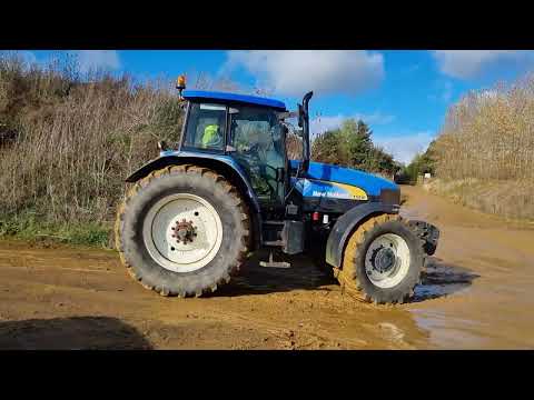 2003 New Holland TM190 4WD Tractor, Entered into Auction