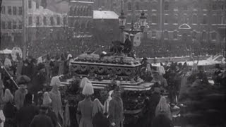 Kung Oscar II av Sverige Begravning 1907/King Oscar II of Sweden Funeral 1907