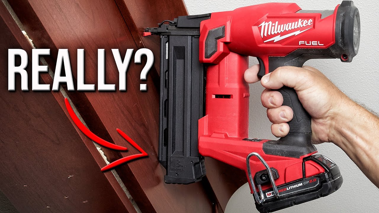 Watch video Milwaukee M18 FUEL Gen 2 Brad Nailer (NOT WHAT I EXPECTED) Now Milwaukee M18 FUEL Gen 2 Brad Nailer (NOT WHAT I EXPECTED)