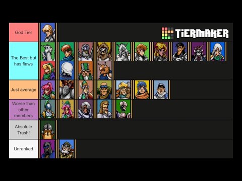 My Shining Force 1 tier list
