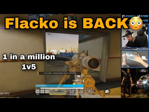 Flacko is back? He Suprised iFerg with this 1v5