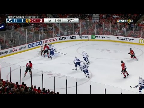 2015 Stanley Cup Final. Lightning vs Blackhawks. Game 3 highlights