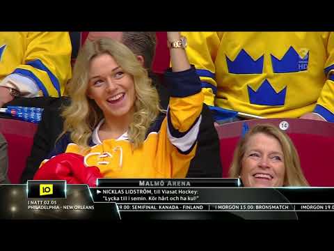 Junior VM 2014: Semifinal - Sverige - Ryssland - 2014-01-04