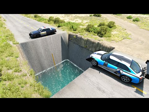 Cars vs Square Pit – BeamNG.Drive