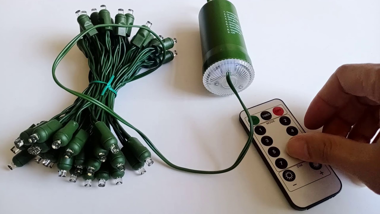 Watch video Christmas Lights Battery Operated with Remote Control Now Christmas Lights Battery Operated with Remote Control