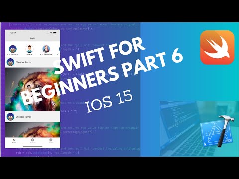 2021 Swift: for beginners part 6, build your first app(instagram story)