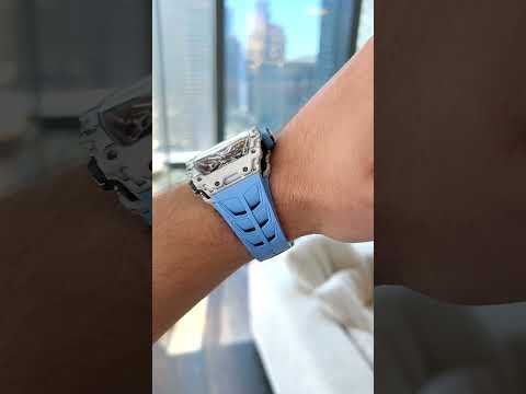Wrist rolling the crazy Richard Mille RM35-03 Rafael Nadal so crazy #richardmille #watch #swisswatch