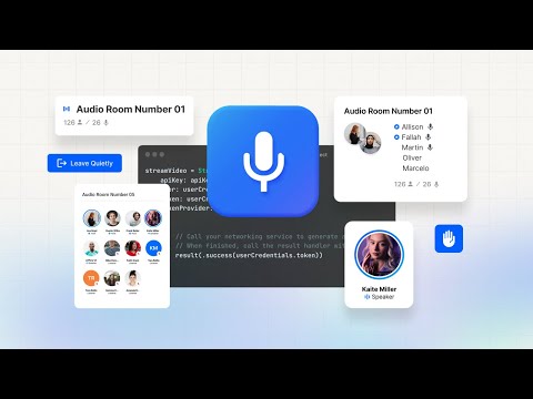 SwiftUI: How To Create a Live Drop-In Audio Chat Room App thumbnail