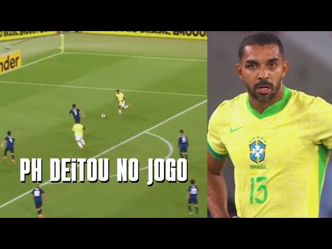 PAULO HENRIQUE CARREGOU A DEFESA E FOI O MELHOR EM CAMPO | Paulo Henrique vs Japão