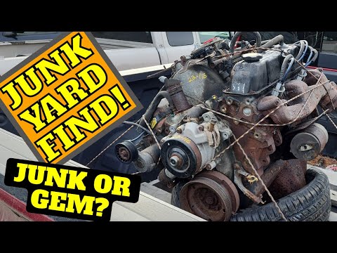 Awesome Surprise Inside Of This Dirty Junkyard 360 Magnum