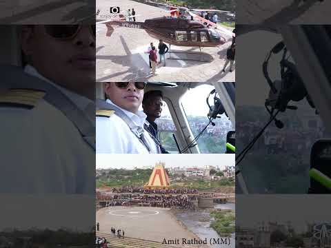 Wedding By Helicopter In Junagadh