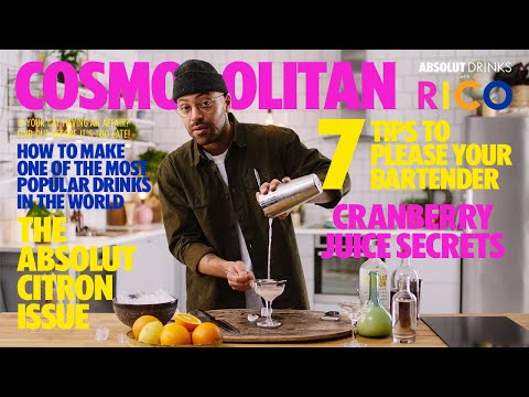 The Cosmopolitan cocktail! | Absolut Drinks with Rico