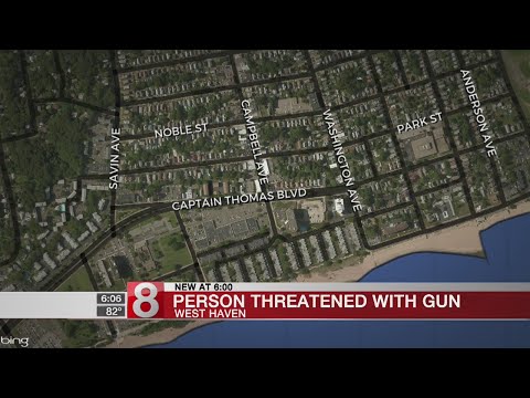 West Haven Police respond to reported handgun threat