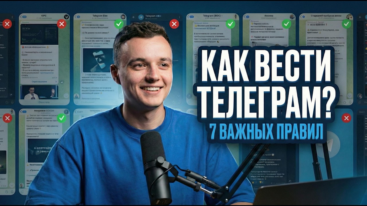 7 правил ведения Telegram-канала