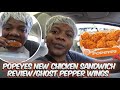 Todd Reviewed Popeyes New Chicken Sandwich Ghost Pepper Wings