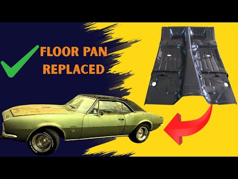 Rescuing our JUNK Camaro with a new floorpan