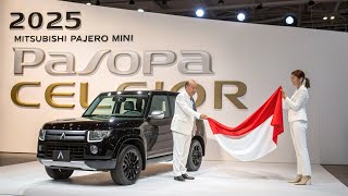 Download the video "2025年新型三菱パジェロミニ登場！小さくても本格派SUVが令和に復活！驚きの進化と走りを徹底レビュー"