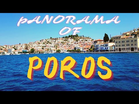 Panorama of Poros
