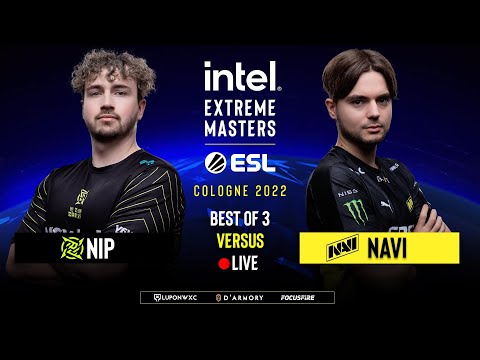 LIVE: NAVI vs NIP & Astralis vs Furia Esports | IEM Cologne 2022 Groupstage [ENG/FIL]