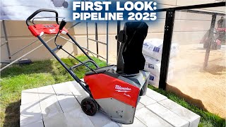 The New Milwaukee Snow Blower Is Finally Here! See It In Action!