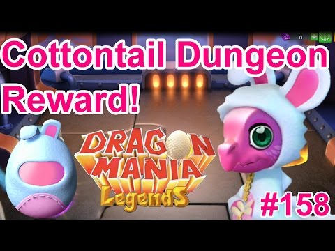 Cottontail Dragon Easter Dungeon Reward! (Dungeon Episode) - Dragon Mania Legends #158